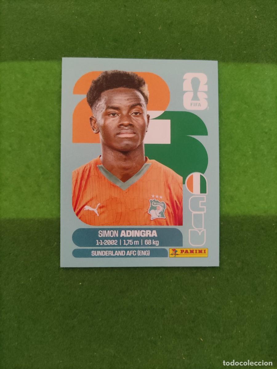 Cromos de F&uacute;tbol: Adingra Costa de Marfil CIV 17 Sticker Mundial 2026 FIFA World Cup / Sin pegar