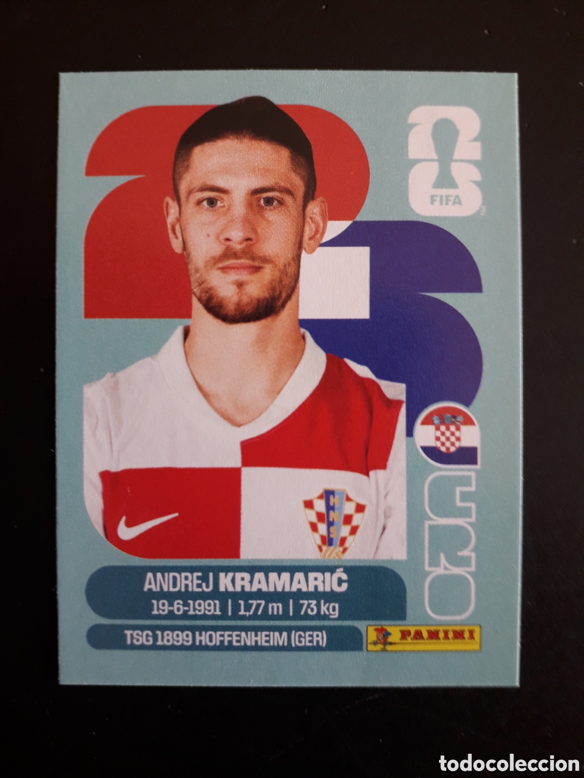 Cromos de F&uacute;tbol: KRAMARIC CROACIA CRO 19 MUNDIAL F&Uacute;TBOL 2026 FIFA WORLD CUP PANINI SIN PEGAR PEDIDO M&Iacute;NIMO 3&euro;