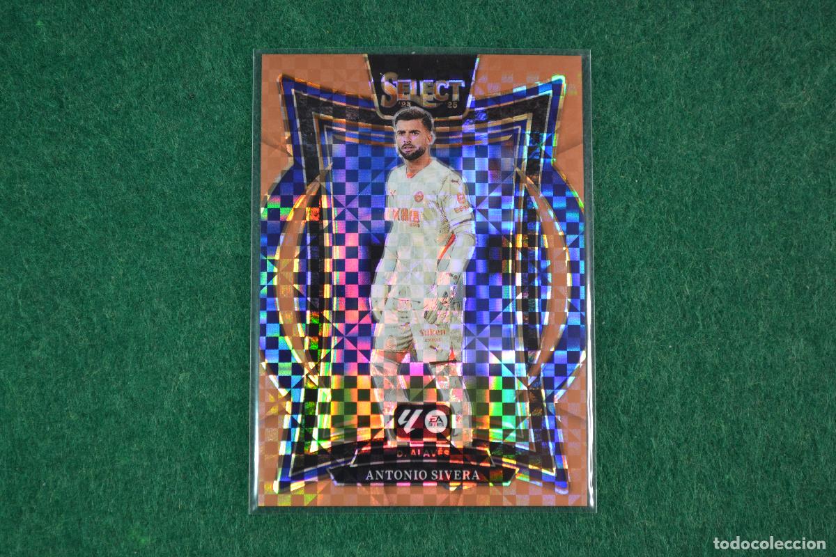 Figurine di Calcio: PANINI SELECT LA LIGA 2024-25 - 75 ANTONIO SIVERA (ALAVES) PARALELA BRONZE NUMERADA 57/59