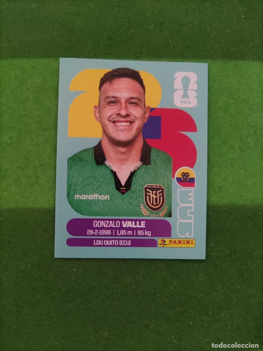 Figurine di Calcio: Valle Ecuador ECU 3 Sticker Mundial 2026 FIFA World Cup / Sin pegar
