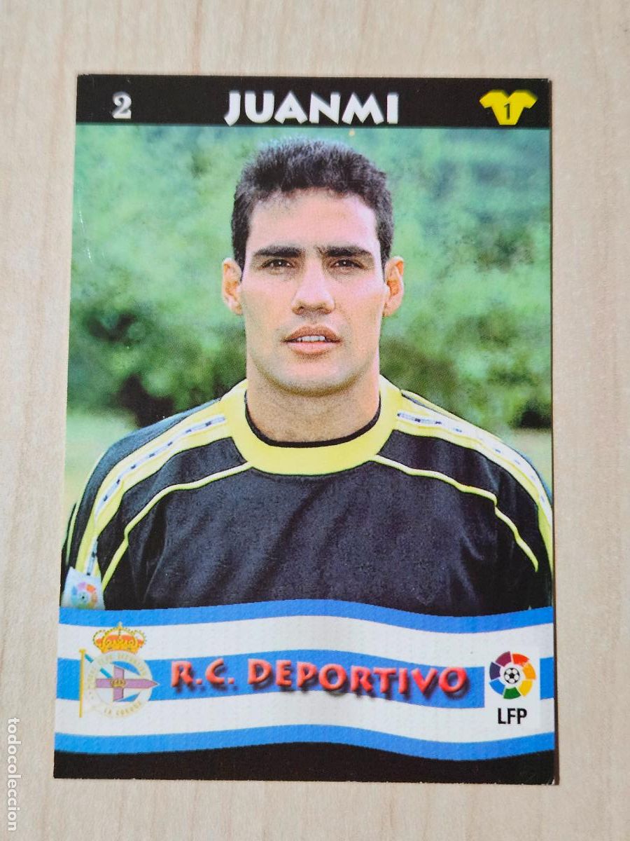 Figurine di Calcio: FICHA N&ordm; 2 JUANMI - MUNDICROMO LIGA TOP 2003 - DEPORTIVO DE LA CORU&Ntilde;A