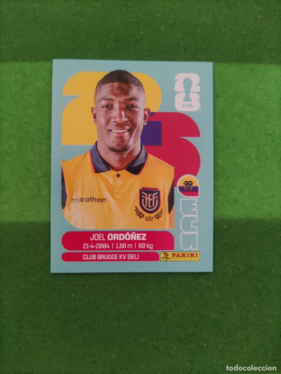 Cromos de Futebol: Ord&oacute;&ntilde;ez Ecuador ECU 8 Sticker Mundial 2026 FIFA World Cup / Sin pegar