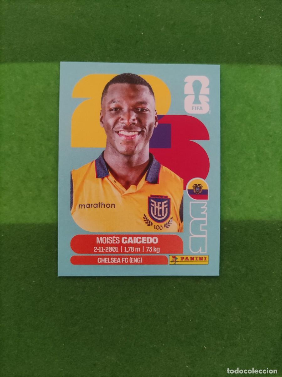 Cromos de F&uacute;tbol: Caicedo Ecuador ECU 9 Sticker Mundial 2026 FIFA World Cup / Sin pegar