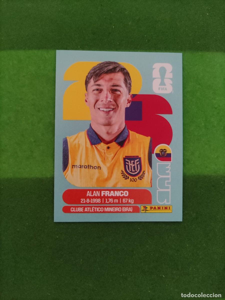 Cromos de F&uacute;tbol: Franco Ecuador ECU 10 Sticker Mundial 2026 FIFA World Cup / Sin pegar