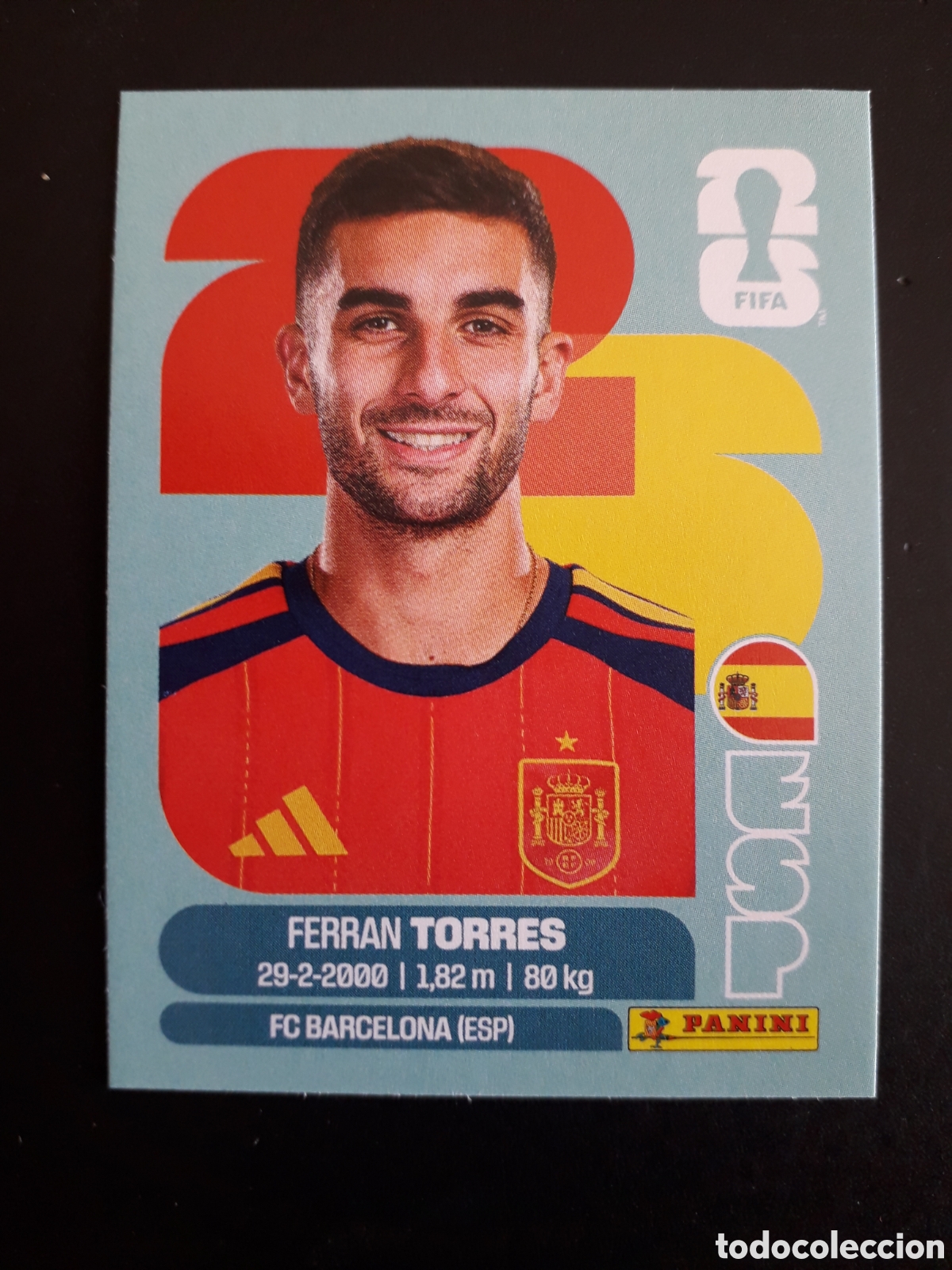 Cromos de F&uacute;tbol: FERRAN TORRES ESPA&Ntilde;A ESP 18 MUNDIAL F&Uacute;TBOL 2026 FIFA WORLD CUP PANINI SIN PEGAR PEDIDO M&Iacute;NIMO 3&euro;