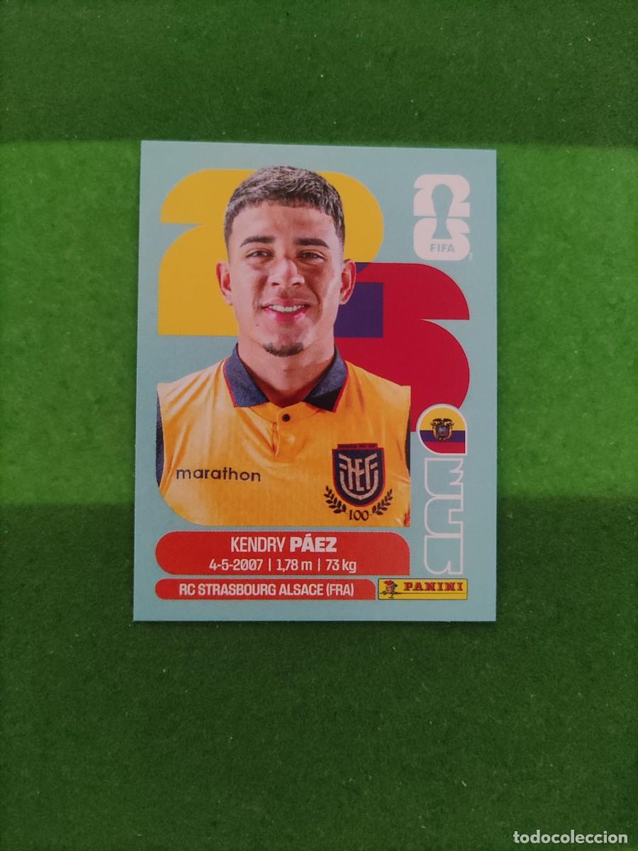 Cromos de F&uacute;tbol: P&aacute;ez Ecuador ECU 11 Sticker Mundial 2026 FIFA World Cup / Sin pegar