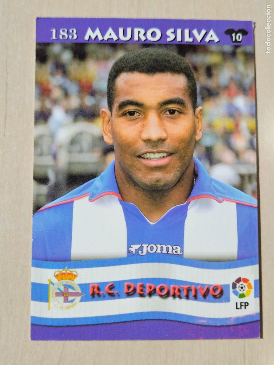 Cromos de F&uacute;tbol: FICHA N&ordm; 183 MAURO SILVA - MUNDICROMO LIGA TOP 2003 - DEPORTIVO DE LA CORU&Ntilde;A