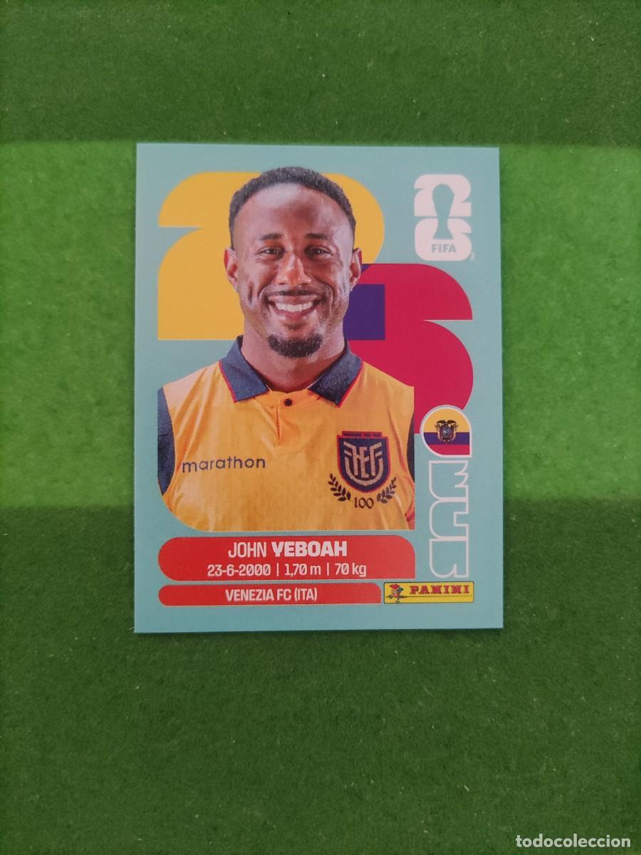 Cromos de F&uacute;tbol: Veboah Ecuador ECU 14 Sticker Mundial 2026 FIFA World Cup / Sin pegar
