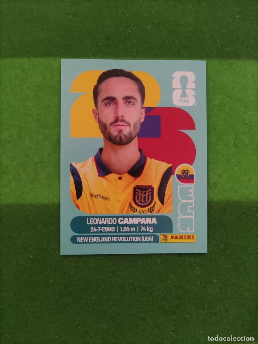 Cromos de F&uacute;tbol: Campana Ecuador ECU 15 Sticker Mundial 2026 FIFA World Cup / Sin pegar