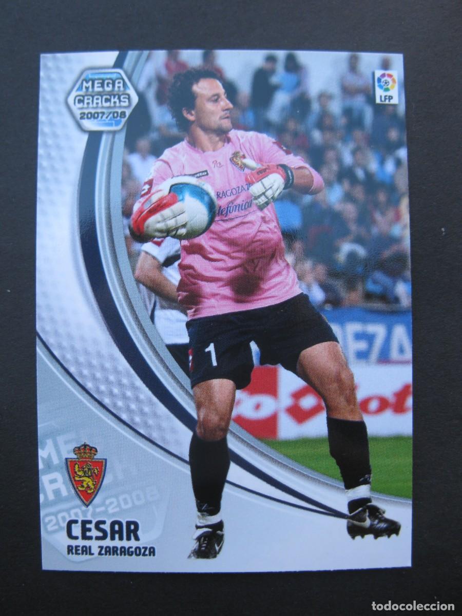 Cromos de F&uacute;tbol: CESAR (REAL ZARAGOZA) - N&ordm; 344 - MEGACRACKS 2007-2008 - PANINI - 07-08.
