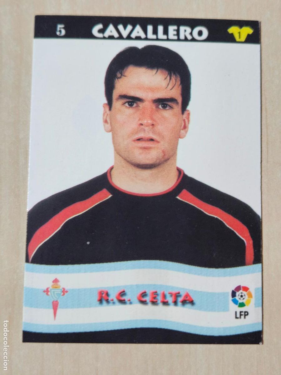 Cromos de F&uacute;tbol: FICHA N&ordm; 5 CAVALLERO - MUNDICROMO LIGA TOP 2003 - REAL CELTA