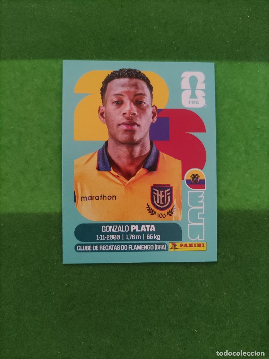 Cromos de F&uacute;tbol: Plata Ecuador ECU 16 Sticker Mundial 2026 FIFA World Cup / Sin pegar