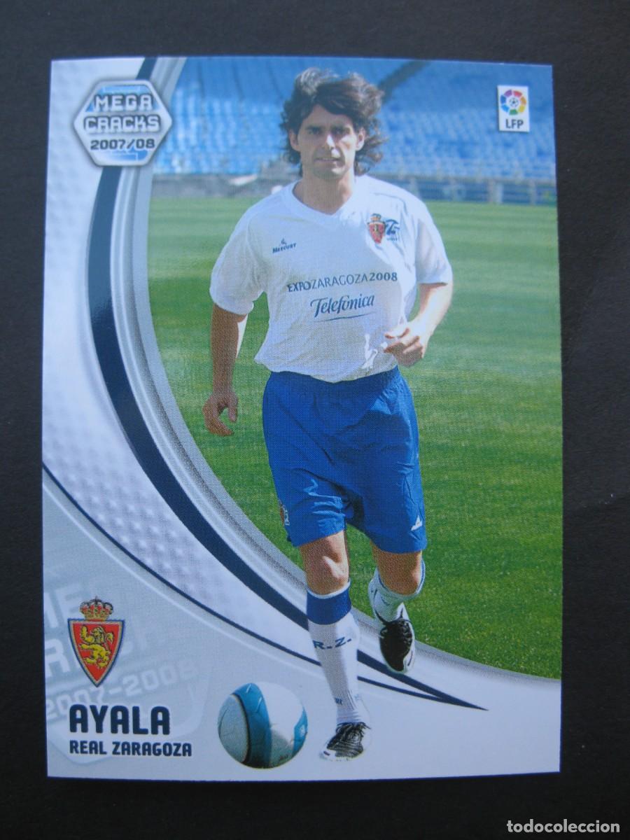 Figurine di Calcio: AYALA (REAL ZARAGOZA) - N&ordm; 346 - MEGACRACKS 2007-2008 - PANINI - 07-08.