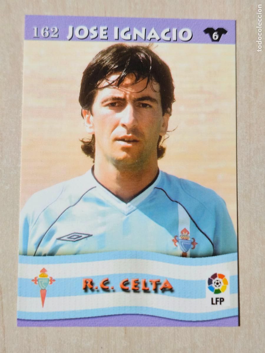 Figurine di Calcio: FICHA N&ordm; 162 JOSE IGNACIO - MUNDICROMO LIGA TOP 2003 - REAL CELTA