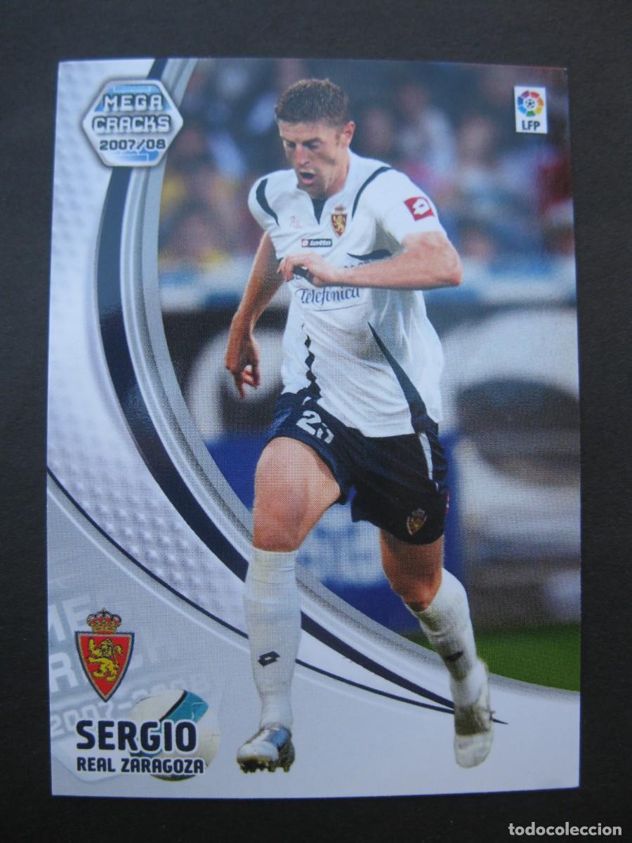Cromos de F&uacute;tbol: SERGIO (REAL ZARAGOZA) - N&ordm; 347 - MEGACRACKS 2007-2008 - PANINI - 07-08.