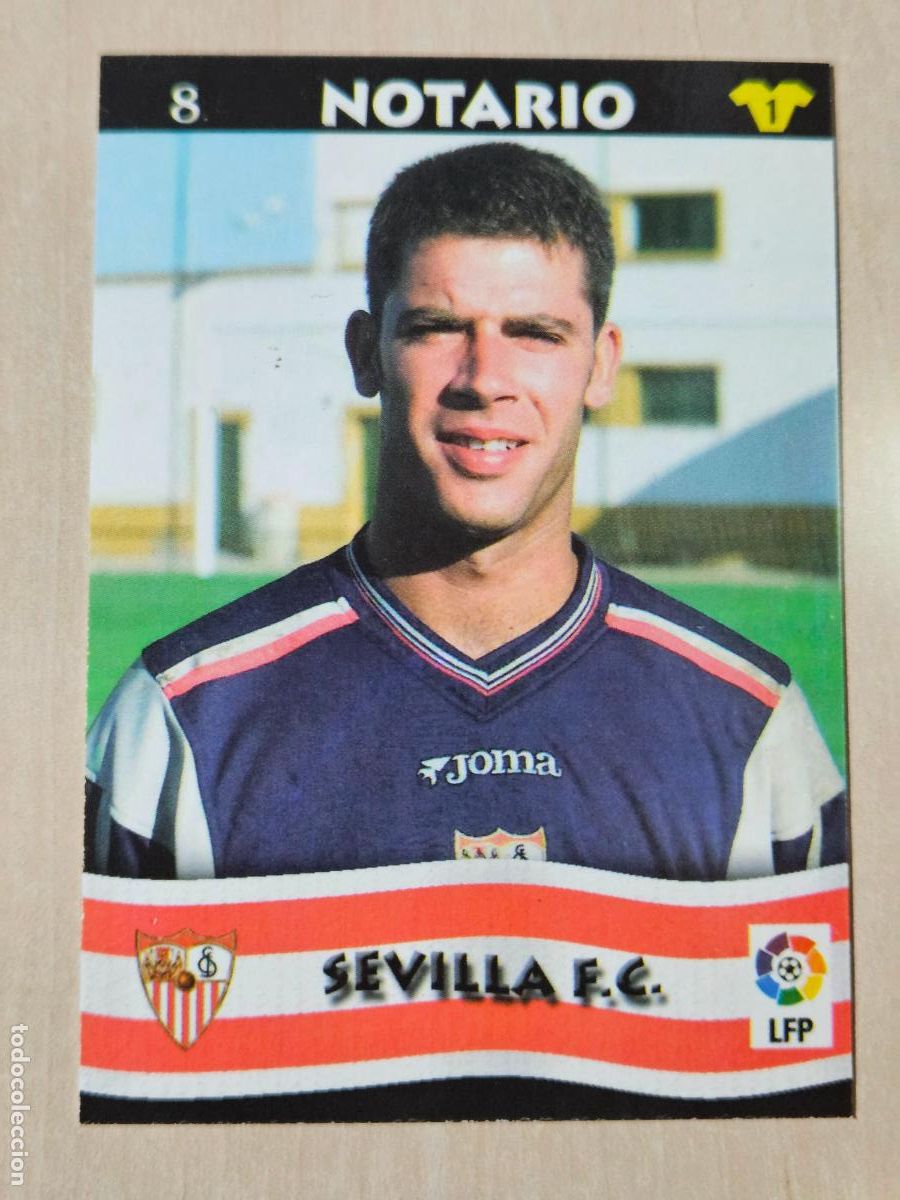 Cromos de F&uacute;tbol: FICHA N&ordm; 8 NOTARIO - MUNDICROMO LIGA TOP 2003 - SEVILLA