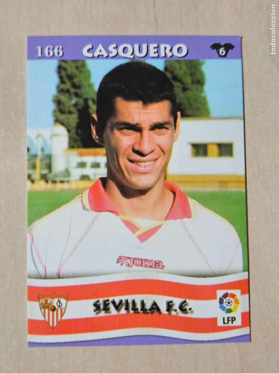 Cromos de F&uacute;tbol: FICHA N&ordm; 166 CASQUERO - MUNDICROMO LIGA TOP 2003 - SEVILLA