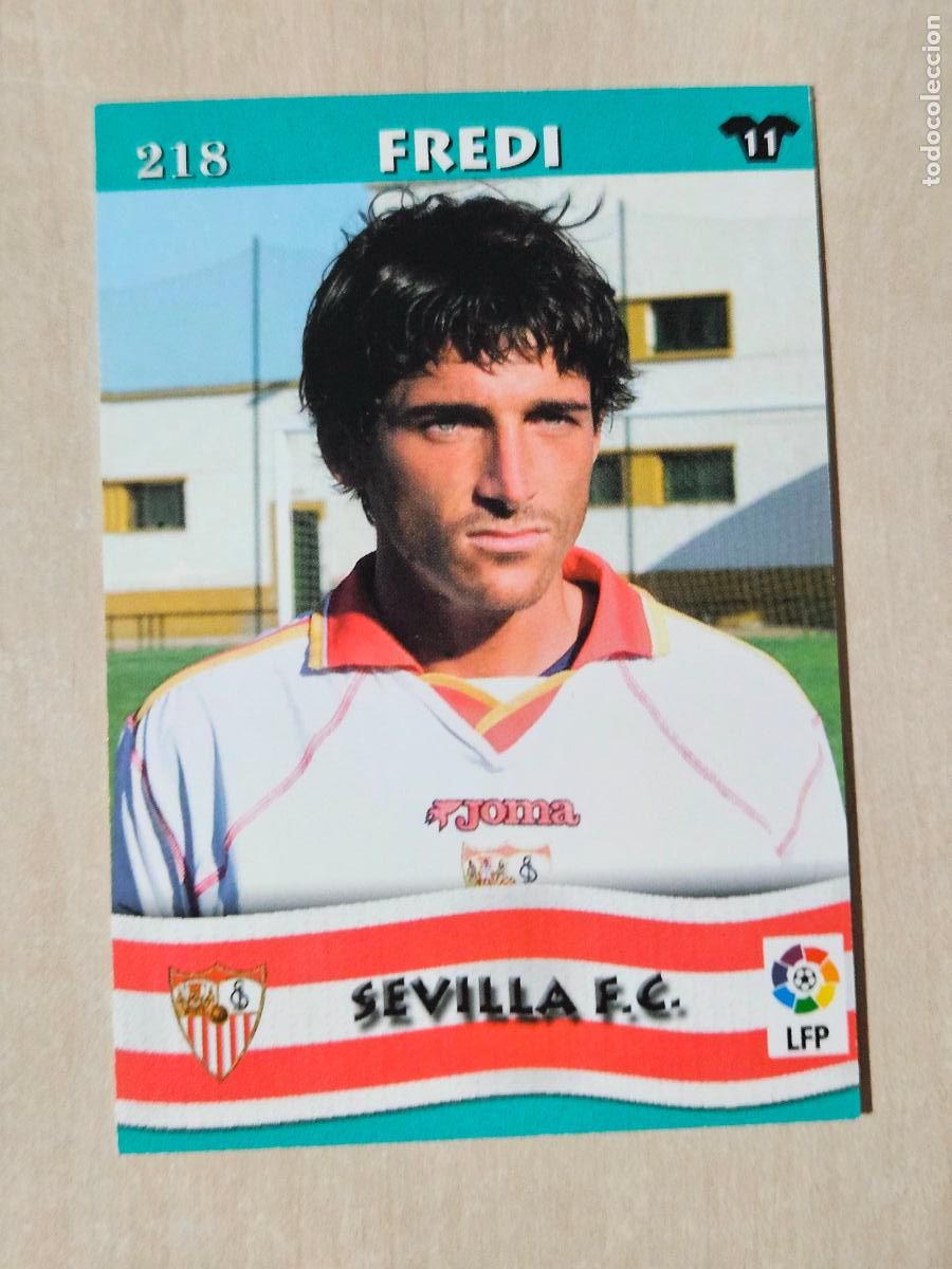 Cromos de F&uacute;tbol: FICHA N&ordm; 218 FREDI - MUNDICROMO LIGA TOP 2003 - SEVILLA
