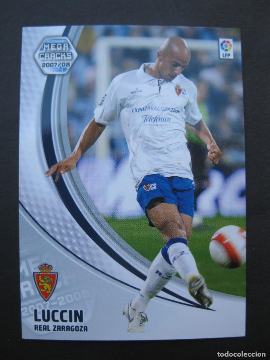 Cromos de F&uacute;tbol: LUCCIN (REAL ZARAGOZA) - N&ordm; 350 BIS - NUEVA FICHA - MEGACRACKS 2007-2008 - PANINI - 07-08.