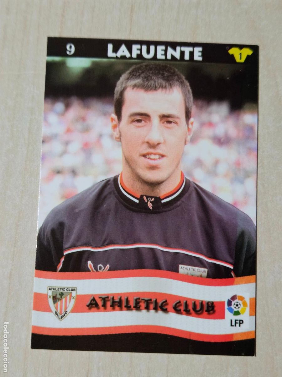 Fu&szlig;ball-Sticker: FICHA N&ordm; 9 LAFUENTE - MUNDICROMO LIGA TOP 2003 - ATHLETIC DE BILBAO