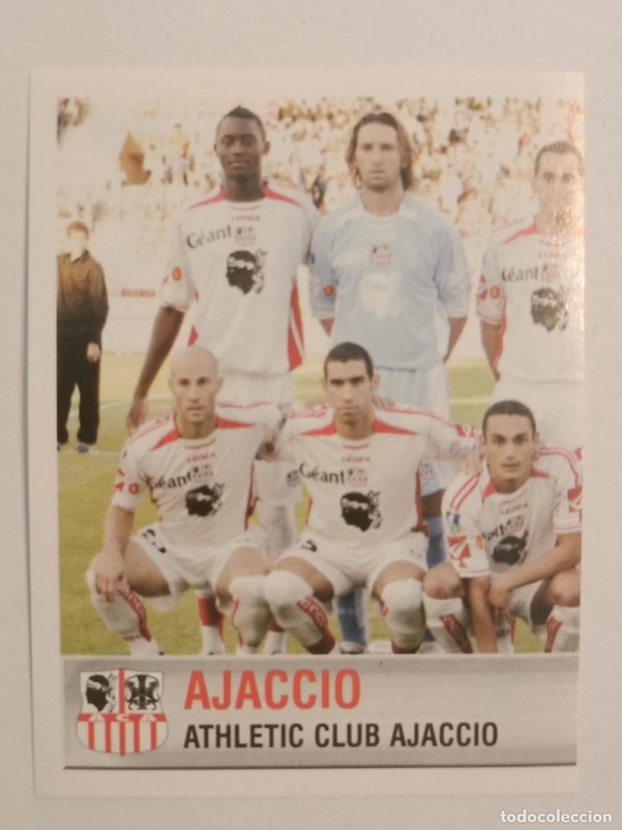 Football Stickers: #479 EQUIPO (AJACCIO) LIGUE 1 FOOT 2007 PANINI