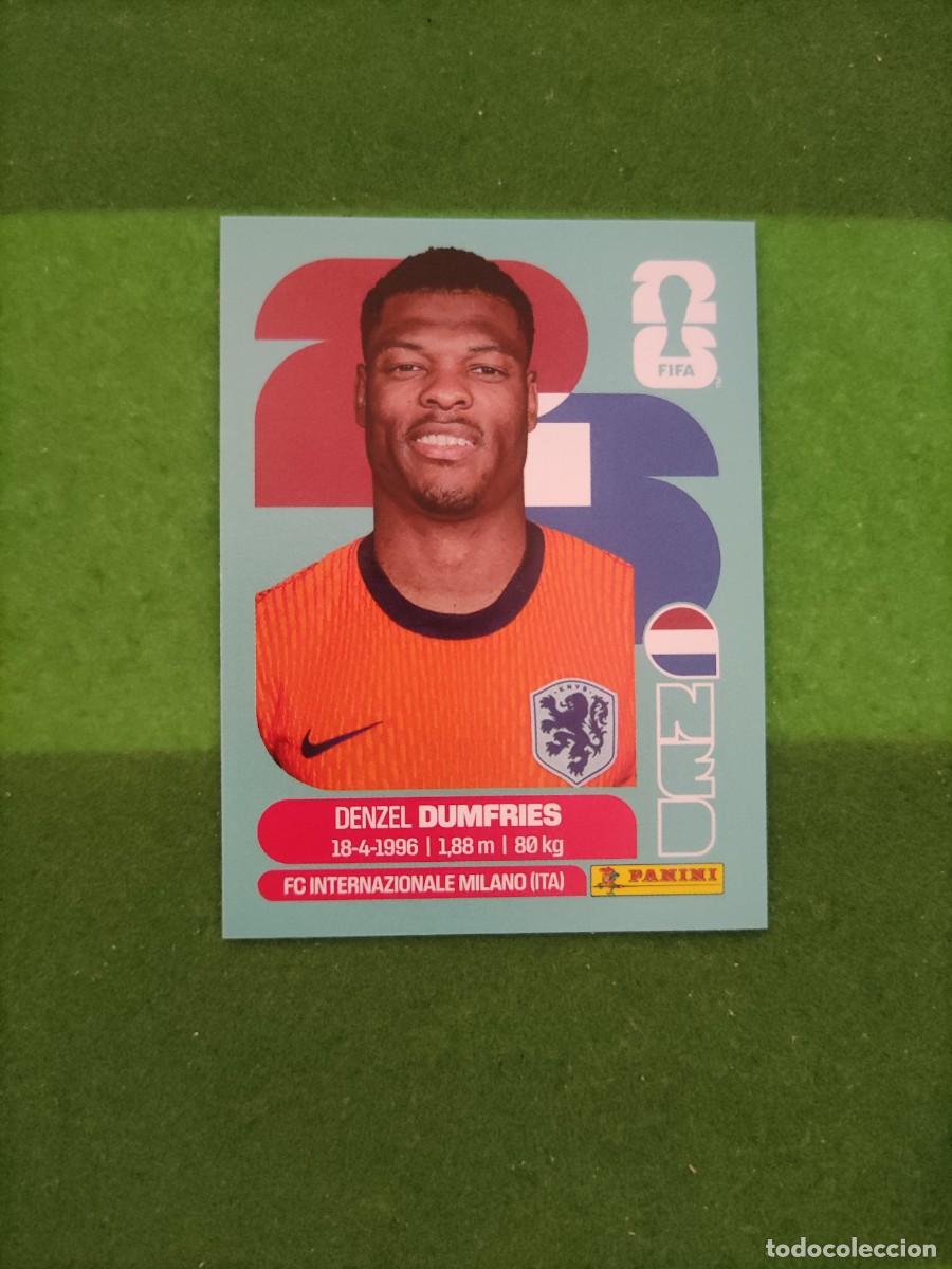 Football Stickers: Dumfries Pa&iacute;ses Bajos NED 6 Sticker Mundial 2026 FIFA World Cup / Sin pegar