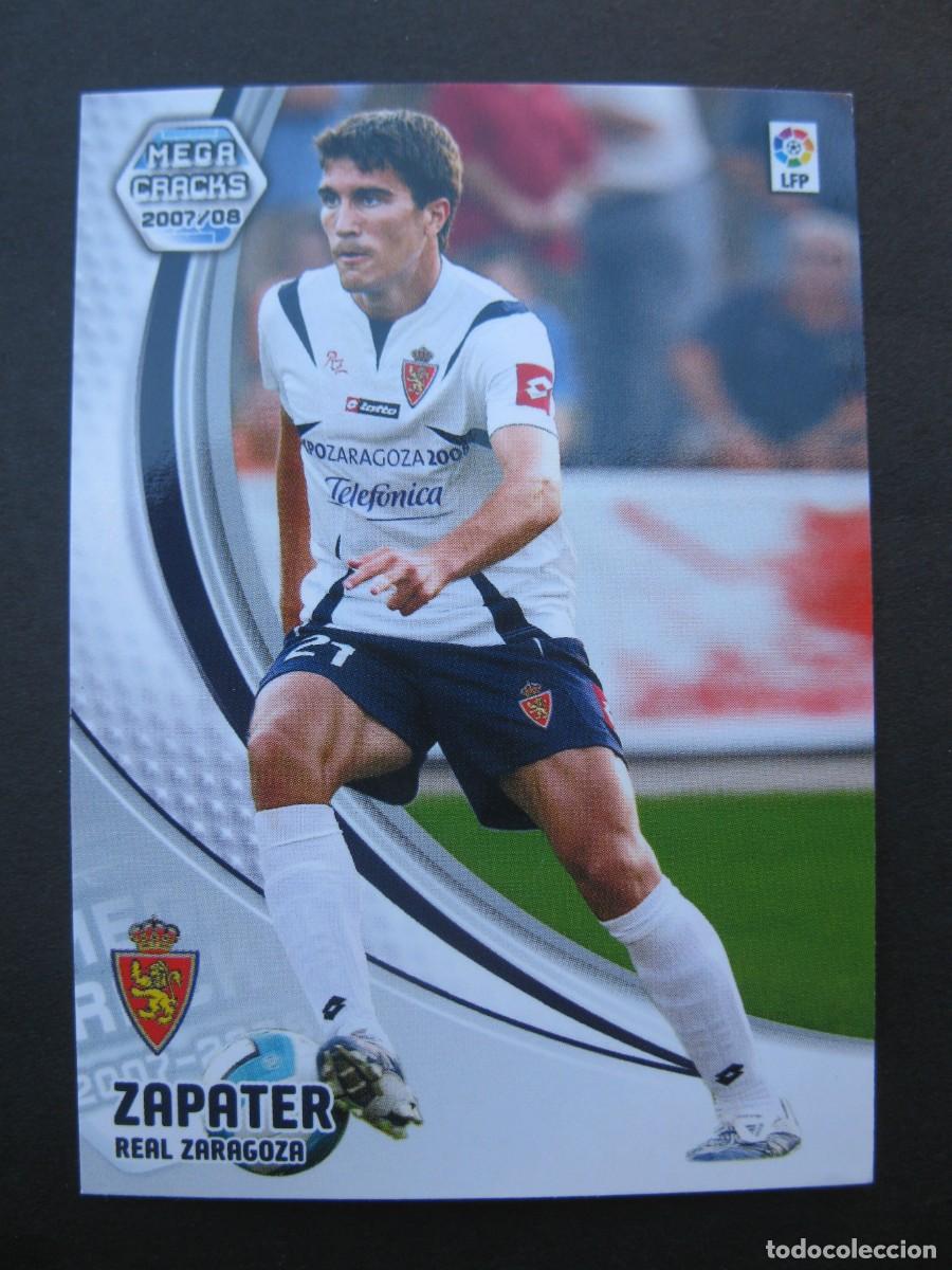 Football Stickers: ZAPATER (REAL ZARAGOZA) - N&ordm; 351 - MEGACRACKS 2007-2008 - PANINI - 07-08.