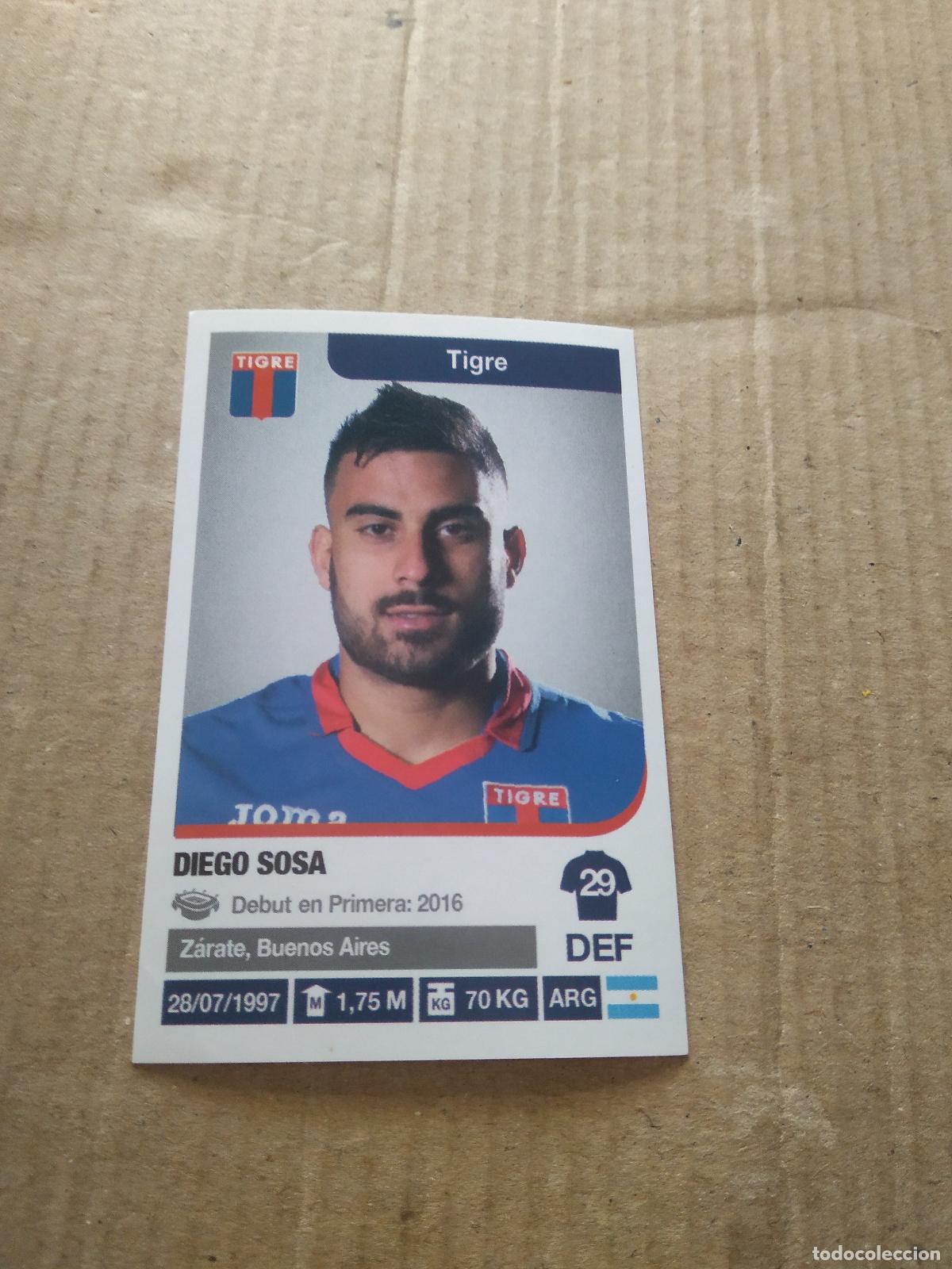 Football Stickers: 354 DIEGO SOSA TIGRE CROMO FUTBOL ARGENTINO 18-19 PANINI LIGA ARGENTINA 2018-2019