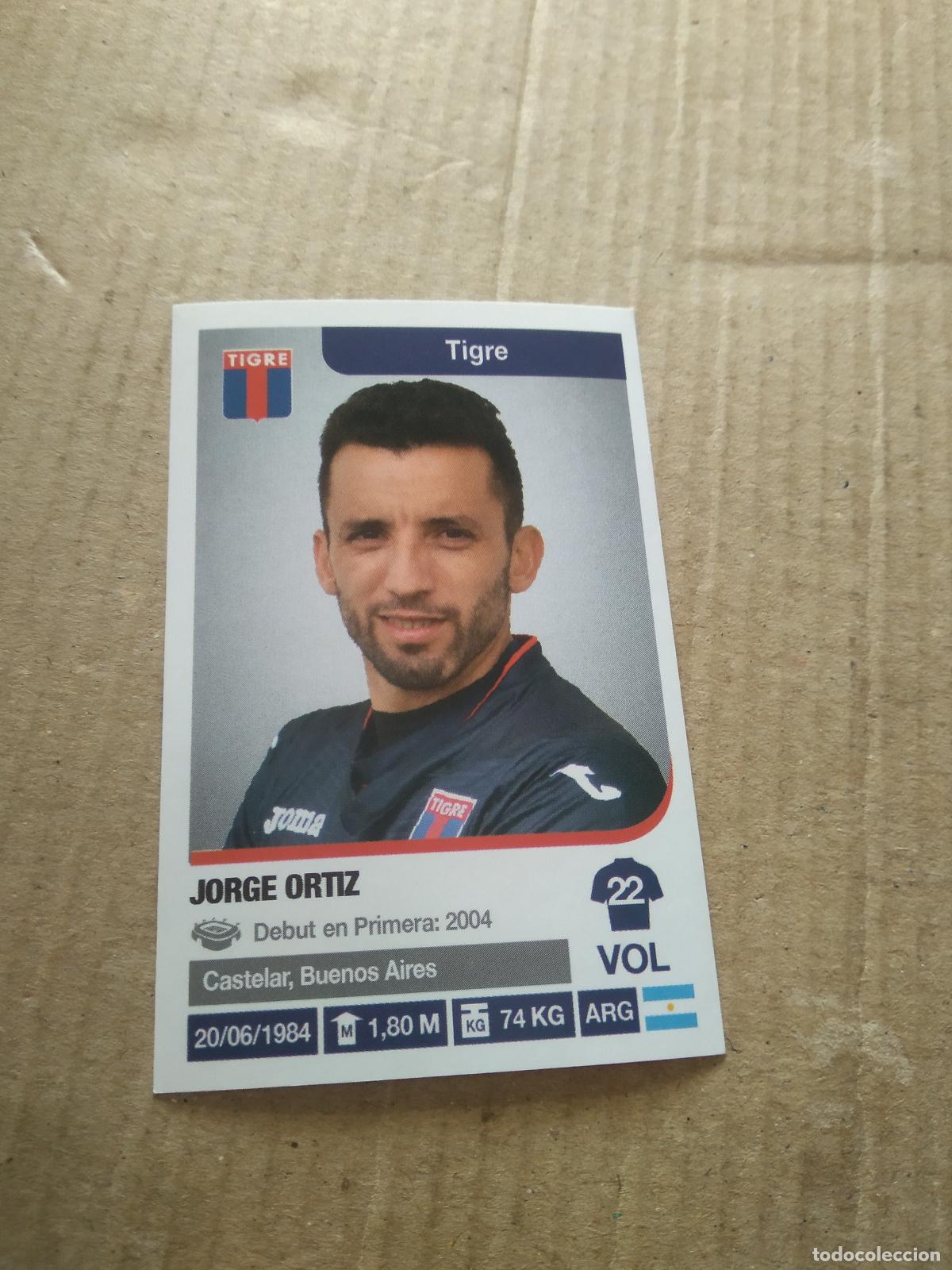 Cromos de F&uacute;tbol: 358 JORGE ORTIZ TIGRE CROMO FUTBOL ARGENTINO 18-19 PANINI LIGA ARGENTINA 2018-2019