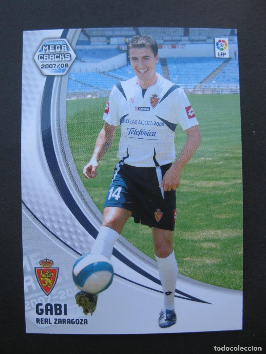 Cromos de F&uacute;tbol: GABI (REAL ZARAGOZA) - N&ordm; 353 - MEGACRACKS 2007-2008 - PANINI - 07-08.