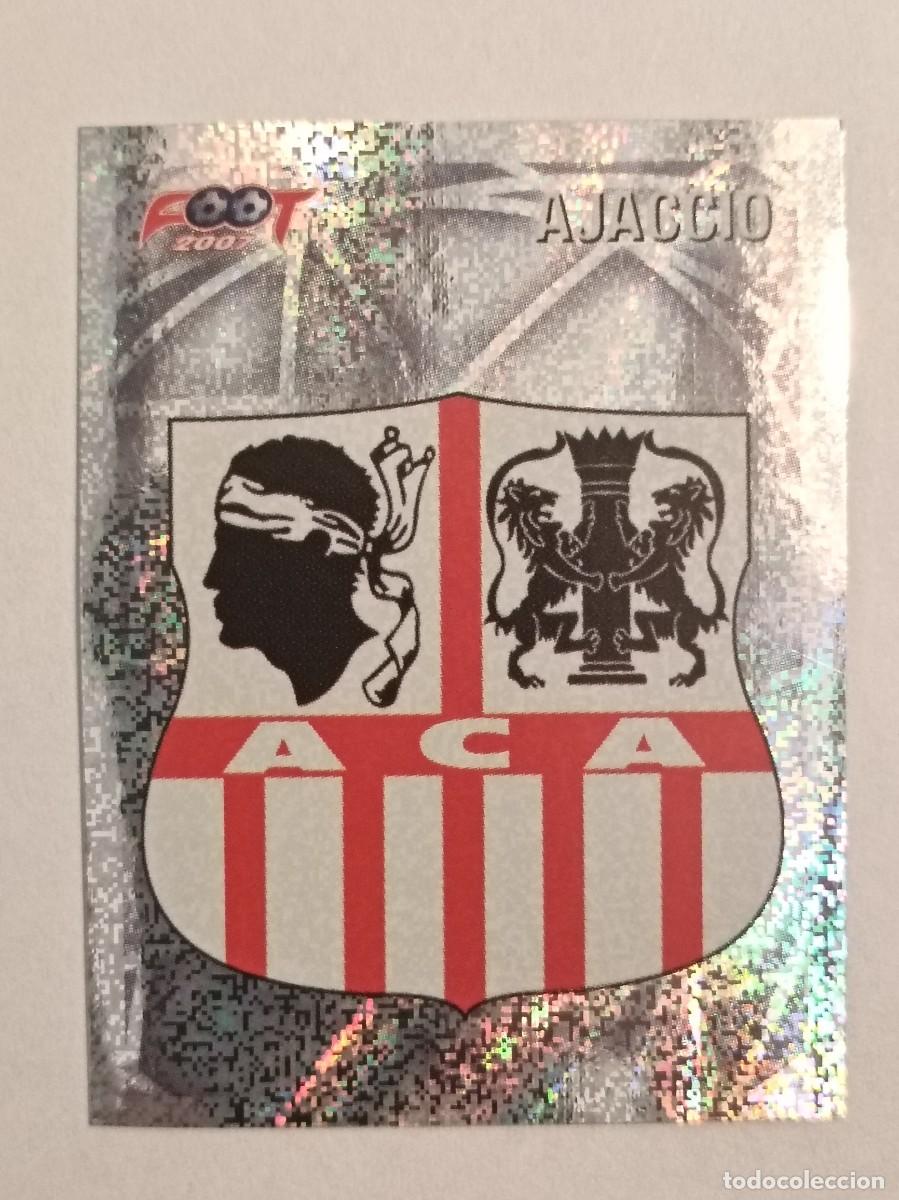 Cromos de F&uacute;tbol: #481 ESCUDO (AJACCIO) LIGUE 1 FOOT 2007 PANINI