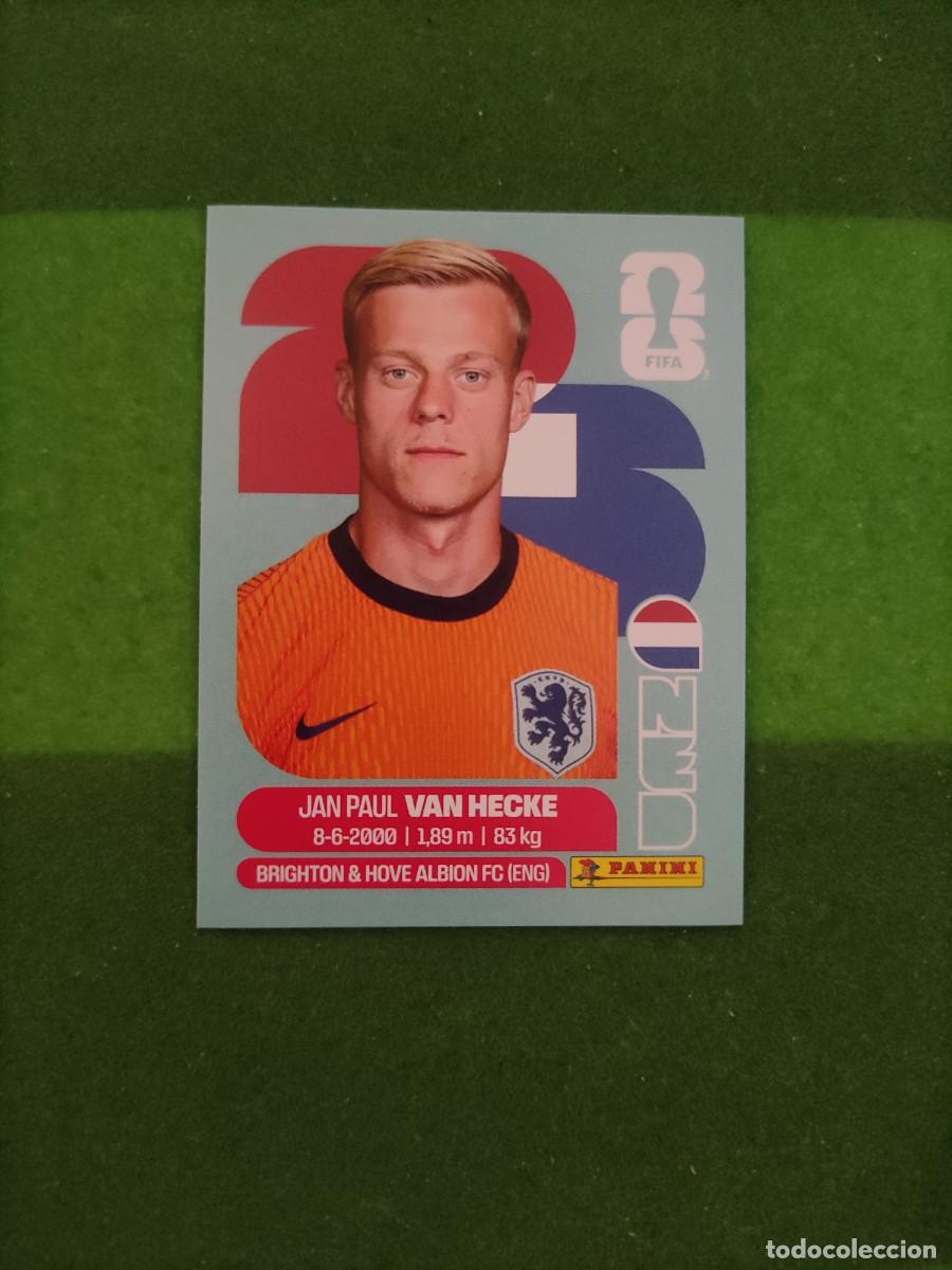 Cromos de F&uacute;tbol: Van Hecke Pa&iacute;ses Bajos NED 9 Sticker Mundial 2026 FIFA World Cup / Sin pegar