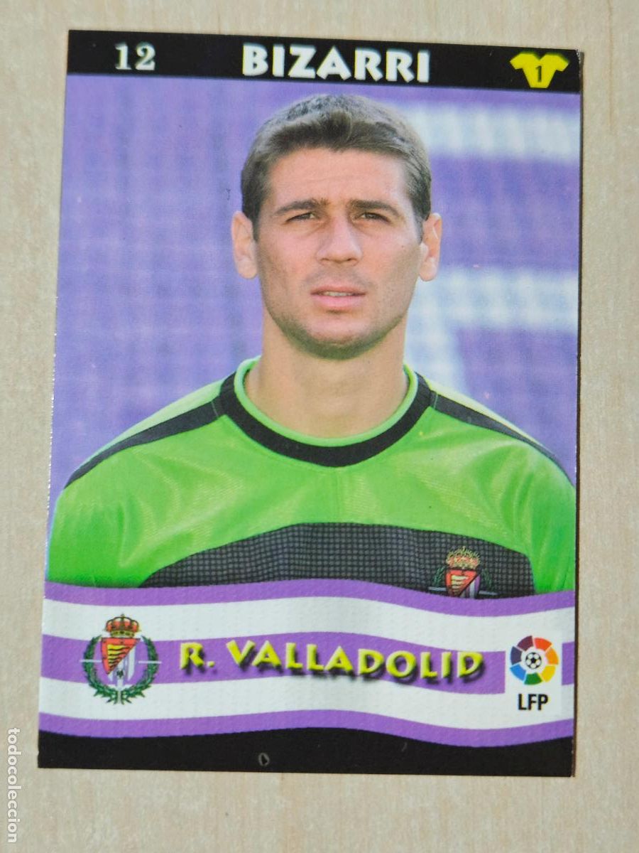 Cromos de F&uacute;tbol: FICHA N&ordm; 12 BIZARRI - MUNDICROMO LIGA TOP 2003 - REAL VALLADOLID