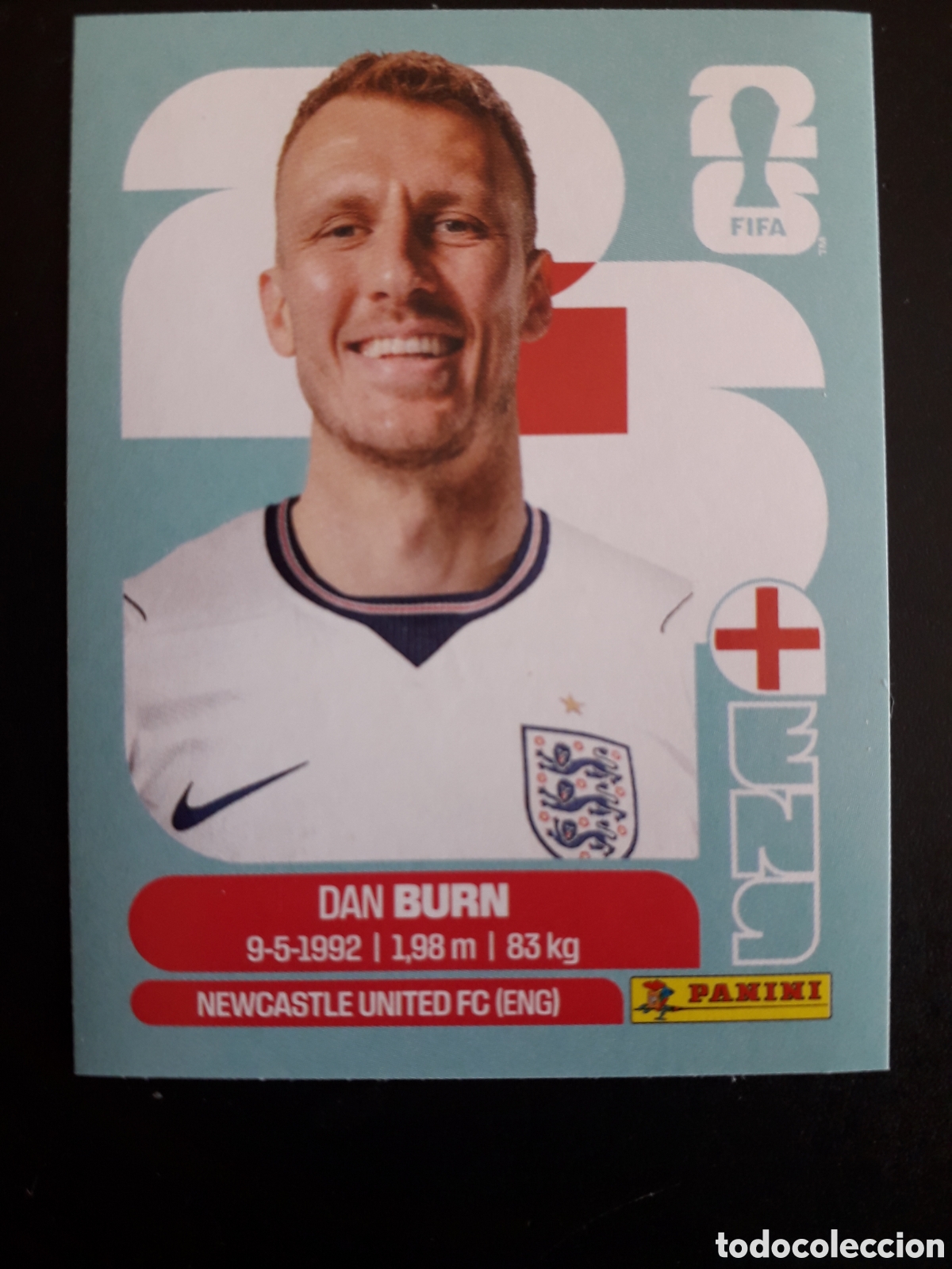 Cromos de F&uacute;tbol: BURN INGLATERRA ENG 8 MUNDIAL F&Uacute;TBOL 2026 FIFA WORLD CUP PANINI SIN PEGAR PEDIDO M&Iacute;NIMO 3&euro;