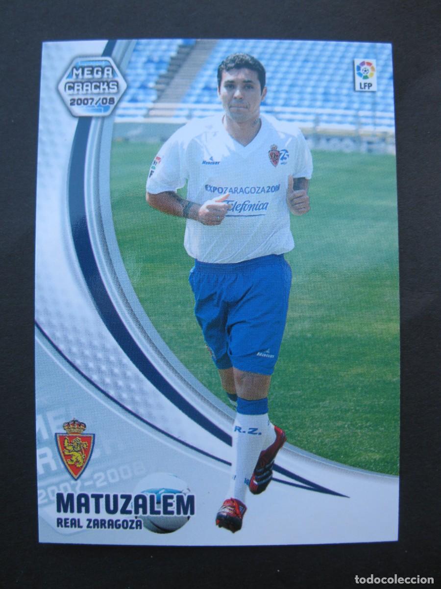 Cromos de F&uacute;tbol: MATUZALEM (REAL ZARAGOZA) - N&ordm; 355 - MEGACRACKS 2007-2008 - PANINI - 07-08.