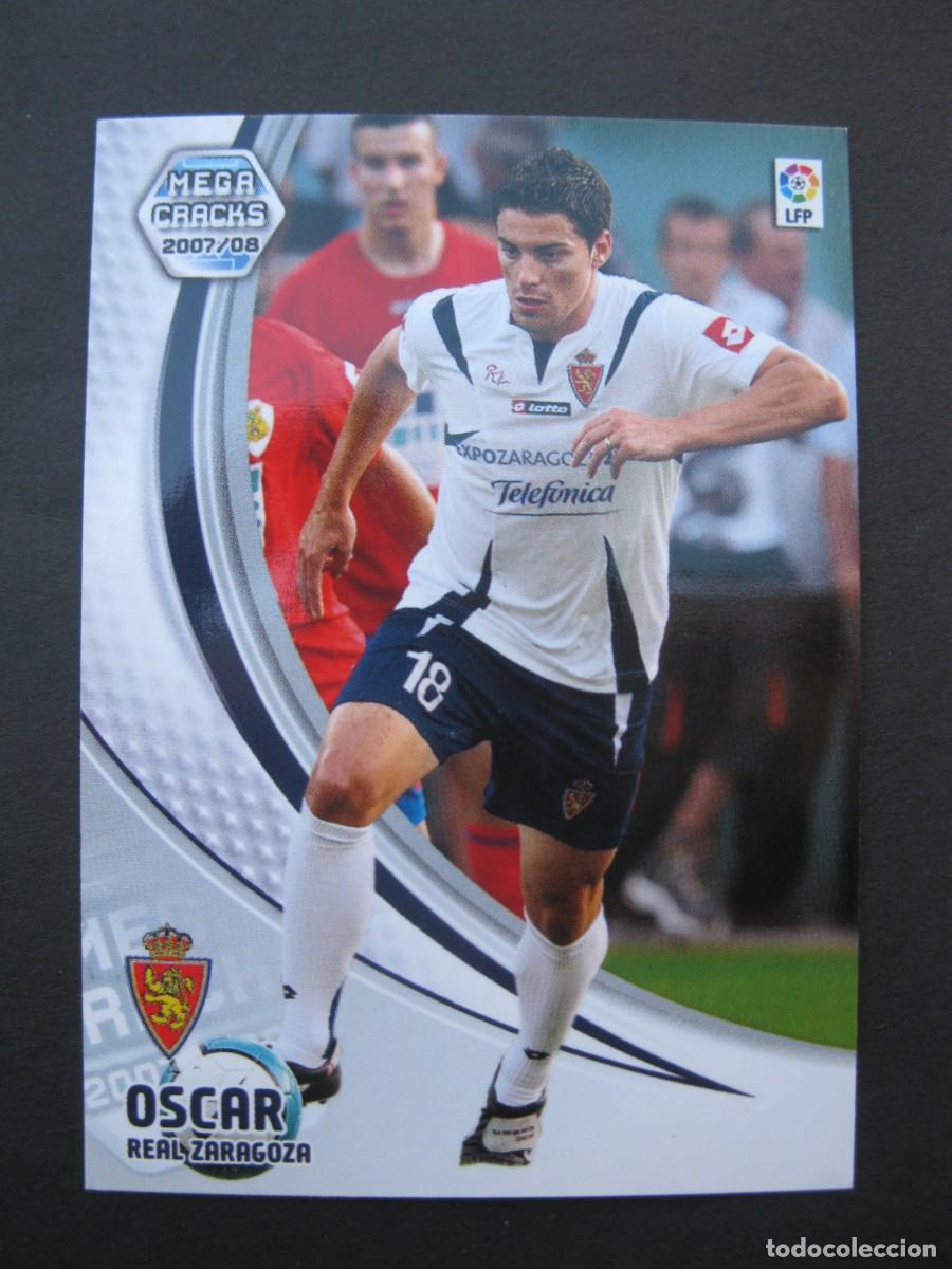 Cromos de F&uacute;tbol: OSCAR (REAL ZARAGOZA) - N&ordm; 356 - MEGACRACKS 2007-2008 - PANINI - 07-08.