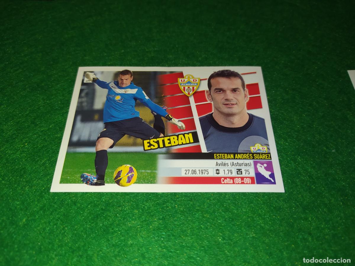 Cromos de F&uacute;tbol: LIGA ESTE 2013 2014 13/14 NUEVO SIN PEGAR ALMERIA N&ordm; 1 ESTEBAN