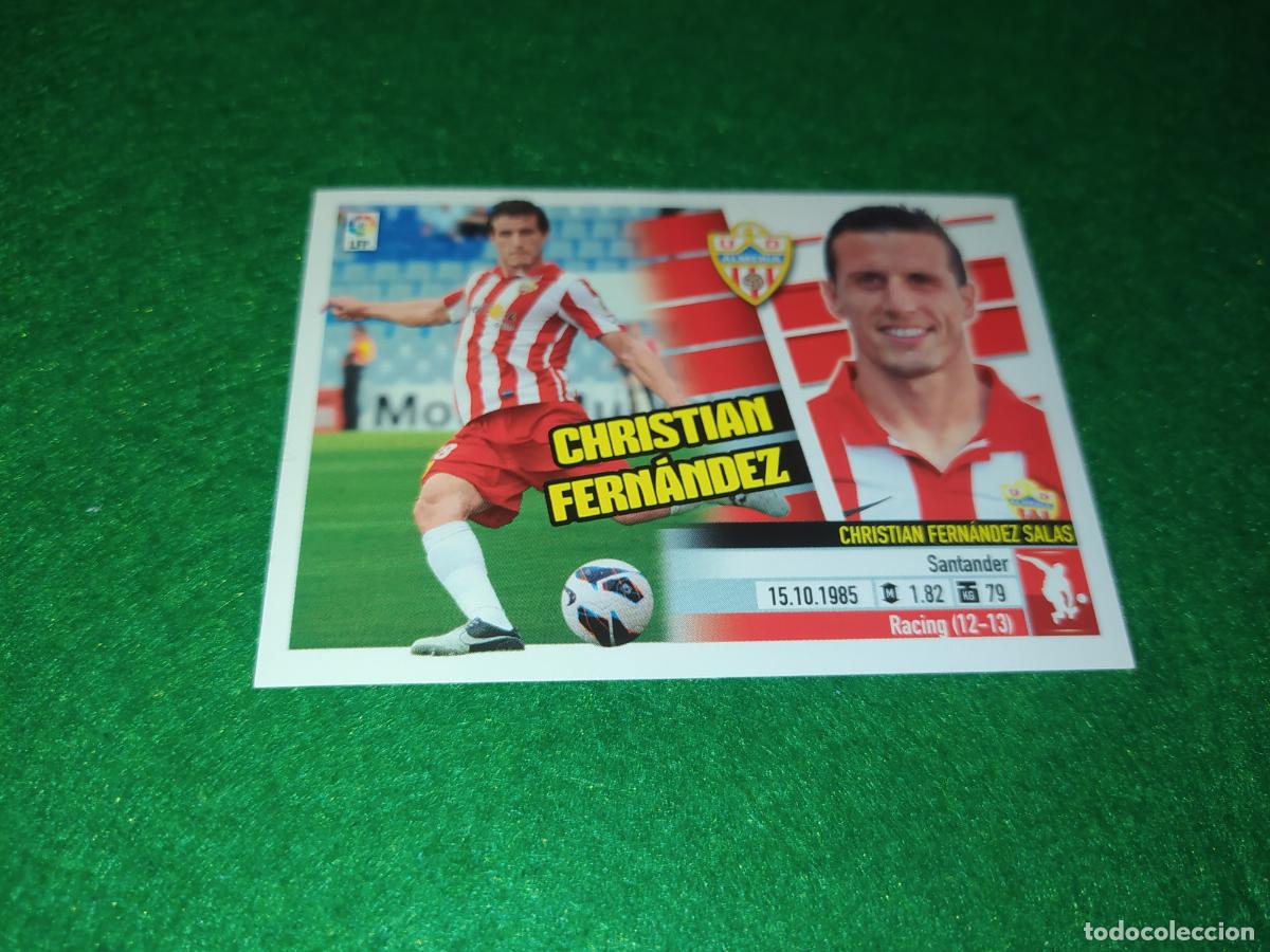 Cromos de Futebol: LIGA ESTE 2013 2014 13/14 NUEVO SIN PEGAR ALMERIA N&ordm; 7 A CHRISTIAN FERNANDEZ