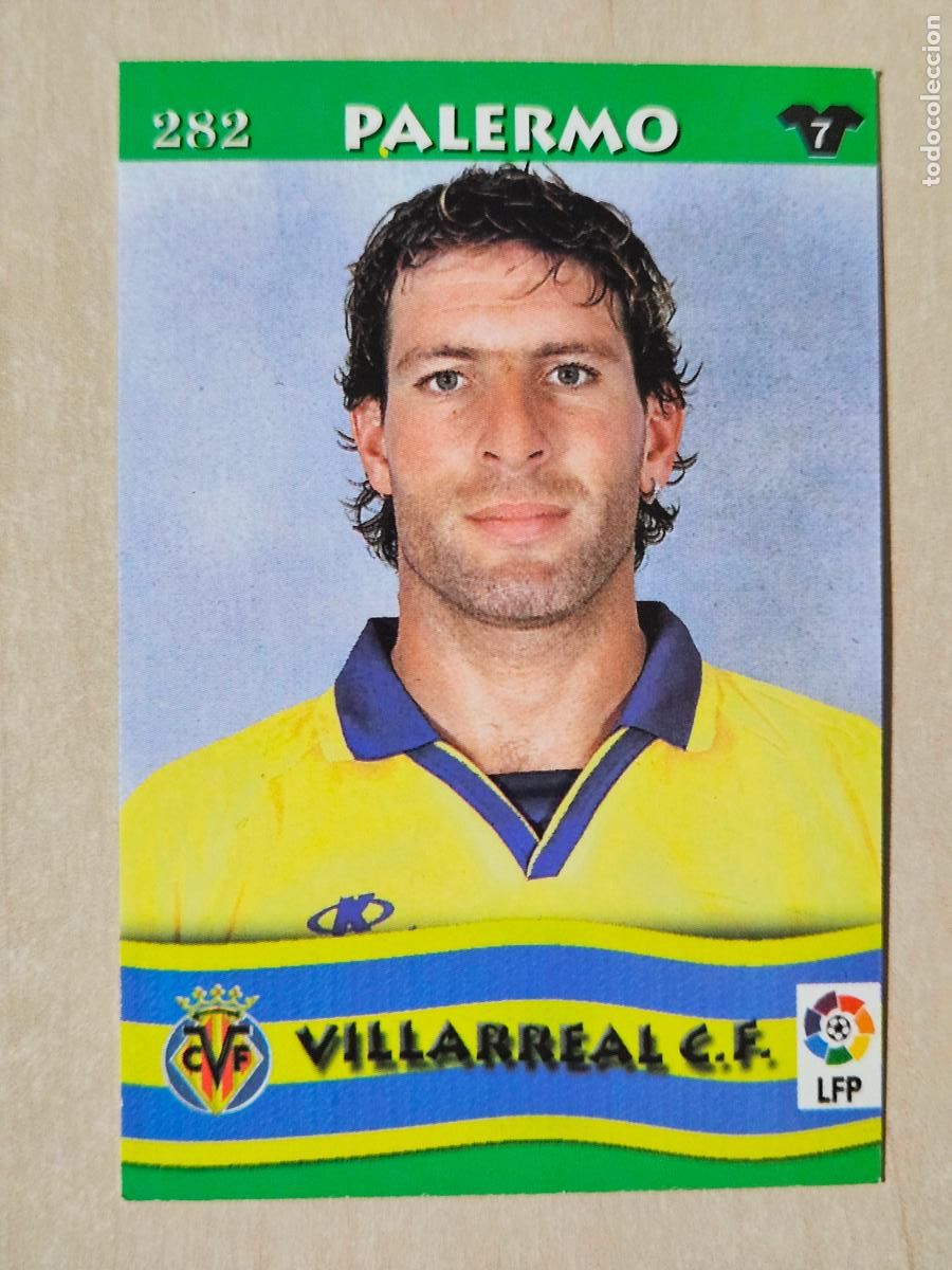 Cromos de Futebol: FICHA N&ordm; 282 PALERMO - MUNDICROMO LIGA TOP 2003 - VILLARREAL