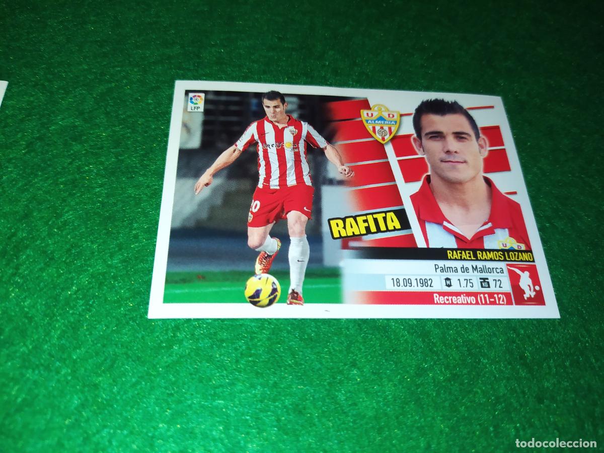 Fu&szlig;ball-Sticker: LIGA ESTE 2013 2014 13/14 NUEVO SIN PEGAR ALMERIA N&ordm; 7 B RAFITA