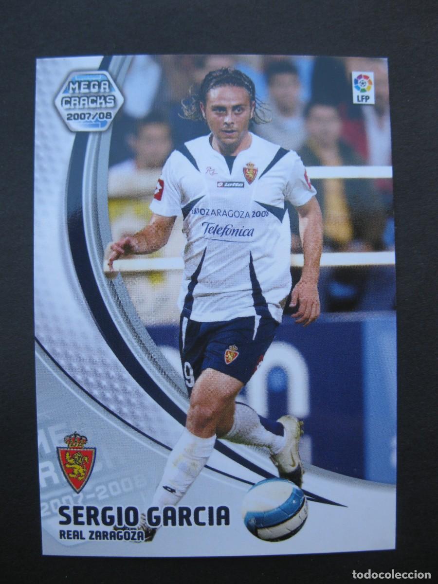 Figurine di Calcio: SERGIO GARCIA (REAL ZARAGOZA) - N&ordm; 359 - MEGACRACKS 2007-2008 - PANINI - 07-08.