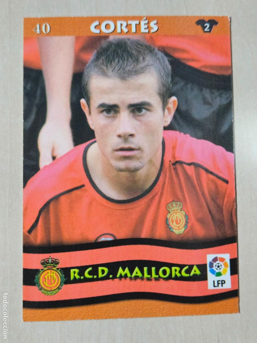 Cromos de F&uacute;tbol: FICHA N&ordm; 40 CORTES - MUNDICROMO LIGA TOP 2003 - MALLORCA