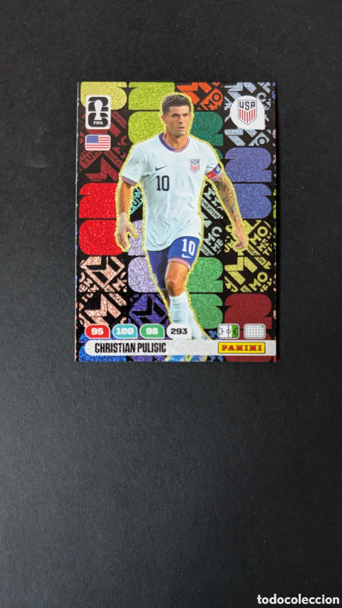 Cromos de F&uacute;tbol: PULISIC USA MOMENTUM ADRENALYN XL FIFA WORLD CUP 2026 26 USA PANINI