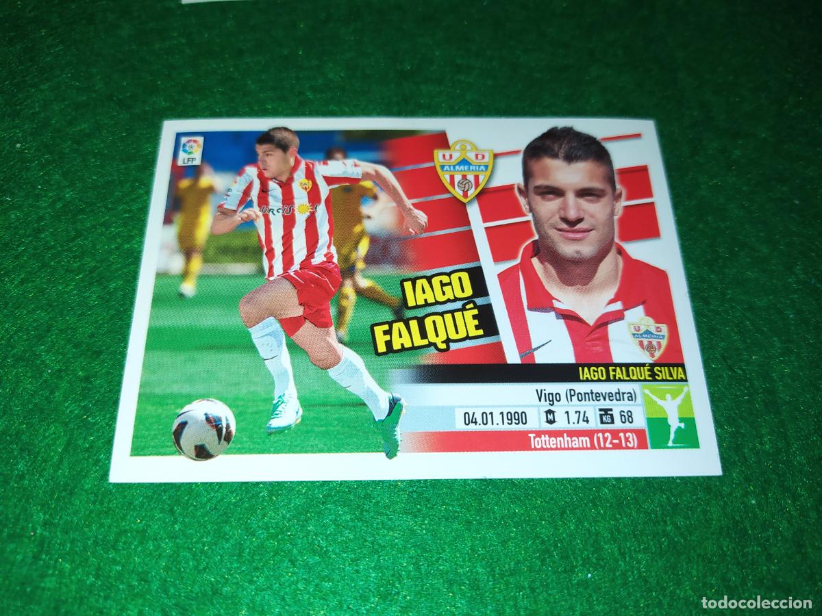 Cromos de F&uacute;tbol: LIGA ESTE 2013 2014 13/14 NUEVO SIN PEGAR ALMERIA N&ordm; 16 IAGO FALQUE