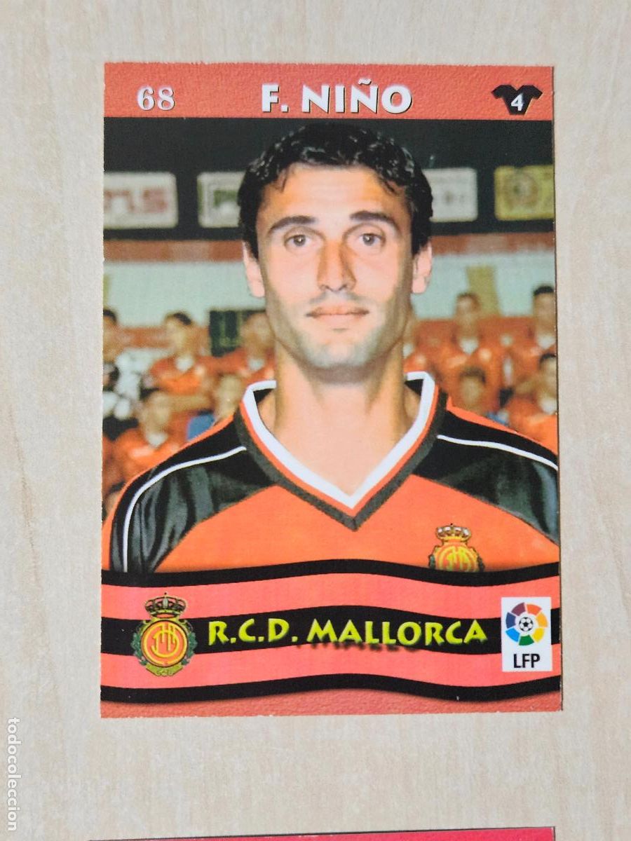 Cromos de F&uacute;tbol: FICHA N&ordm; 68 FERNANDO NI&Ntilde;O - MUNDICROMO LIGA TOP 2003 - MALLORCA