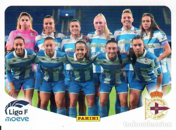 Cromos de F&uacute;tbol: CROMO PANINI LIGA FEMENINA F 2025-26 (25 - 26) - N&ordm; 123 - PLANTILLA - DEPORTIVO ABANCA LA CORU&Ntilde;A
