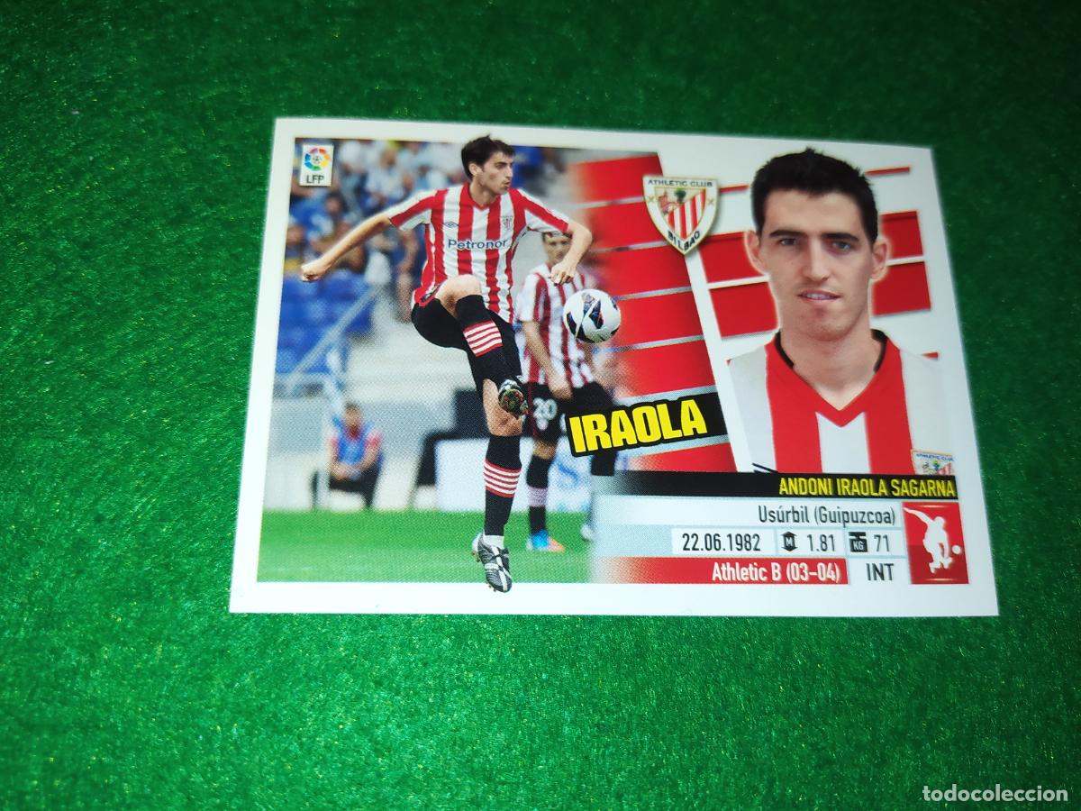 Cromos de F&uacute;tbol: LIGA ESTE 2013 2014 13/14 NUEVO SIN PEGAR ATHLETIC CLUB N&ordm; 3 IRAOLA
