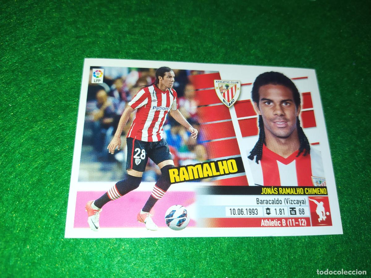 Fu&szlig;ball-Sticker: LIGA ESTE 2013 2014 13/14 NUEVO SIN PEGAR ATHLETIC CLUB N&ordm; 4 RAMALHO
