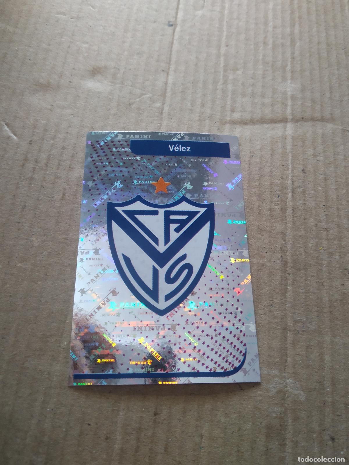 Cromos de F&uacute;tbol: 378 ESCUDO VELEZ CROMO FUTBOL ARGENTINO 18-19 PANINI LIGA ARGENTINA 2018-2019