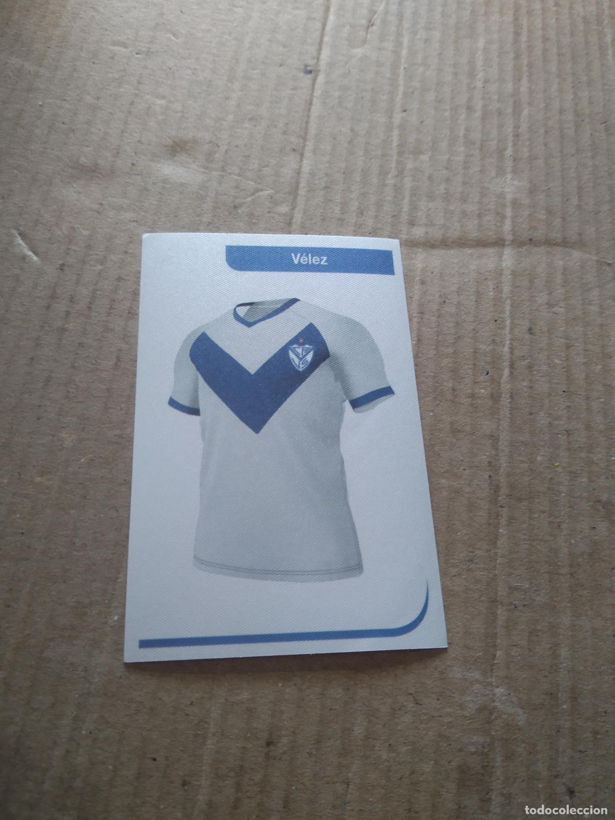 Cromos de F&uacute;tbol: 379 CAMISETA VELEZ CROMO FUTBOL ARGENTINO 18-19 PANINI LIGA ARGENTINA 2018-2019
